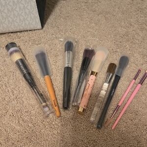 Luxie Makeup Brush Set - Black, Pink, Brown